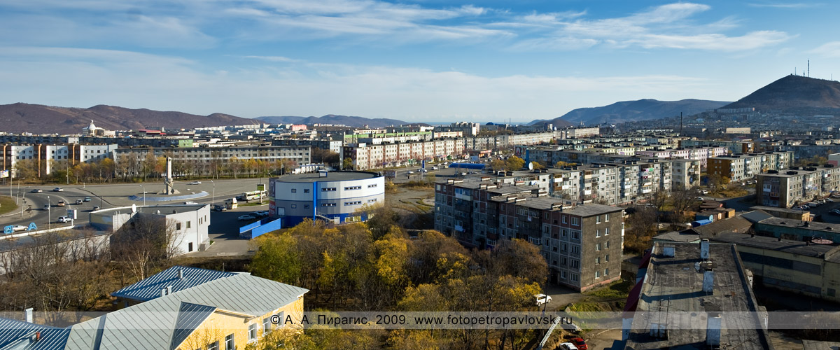 Фотография: Петропавловск-Камчатский, район "АЗС", микрорайон "Тушкановский" (панорама)