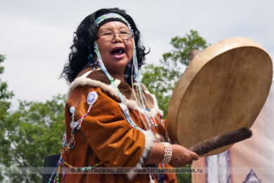 Фоторепортаж: Международный день коренных малочисленных народов мира. Празднование Дня аборигена в городе Петропавловске-Камчатском