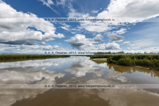 Летние фотографии реки Камчатки — крупнейшей водной артерии Камчатского края