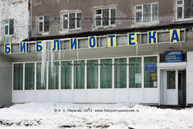 Фотография городской библиотеки-филиала № 1 имени Н. В. Санеева в городе Петропавловске-Камчатском