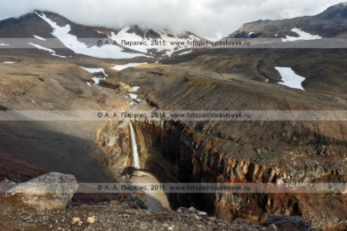 Фотографии водопада, каньона Опасный (овраг Опасный) на полуострове Камчатка