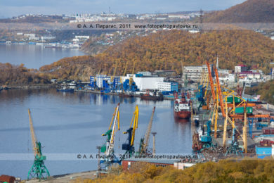 Фотографии Петропавловск-Камчатского морского торгового порта в городе Петропавловске-Камчатском