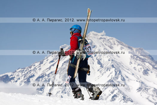 Фоторепортаж: ски-альпинизм, командная гонка. Полуостров Камчатка, Авачинский перевал