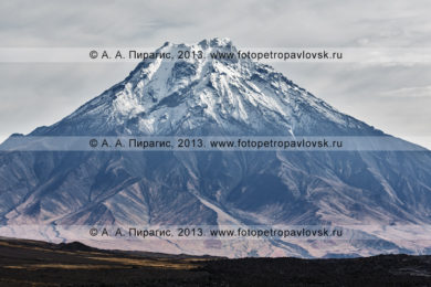 Фотографии вулкана Большая Удина на полуострове Камчатка