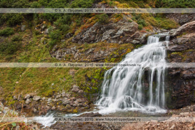 Фотографии водопадов на реке Тахколоч и Ключевой в горном массиве Вачкажец