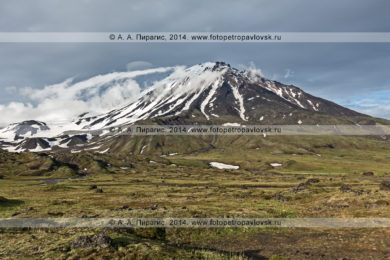 Фотографии вулкана Овальная Зимина на полуострове Камчатка