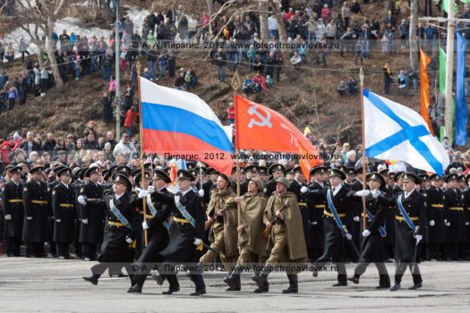 Фоторепортаж: праздник 9 Мая, День Победы. Камчатский край, город Петропавловск-Камчатский