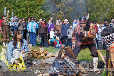 Фоторепортаж: "Алхалалалай" — ительменский обрядовый праздник благодарения природе Камчатки