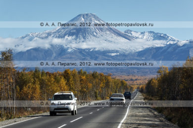 Фотографии дороги на Авачинский вулкан на полуострове Камчатка