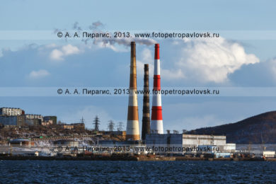 Фотография: Камчатская ТЭЦ-1 в городе Петропавловске-Камчатском