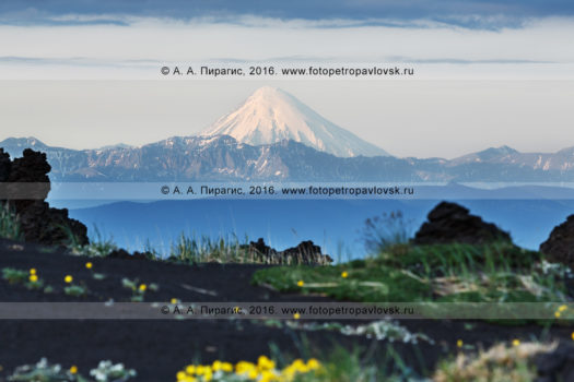 Фотографии Кроноцкого вулкана на полуострове Камчатка